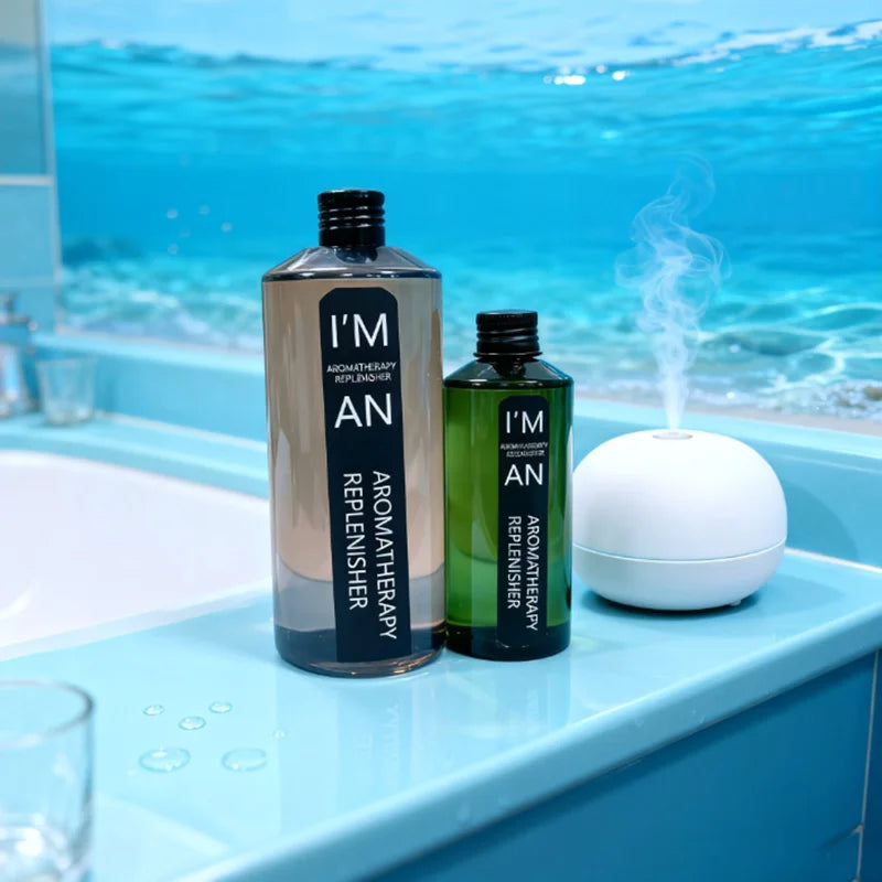 500/200ML Fragrance Oil Fireless Aromatherap Replenisher Fluid for Home Hotel Diffuser Essential Oil
