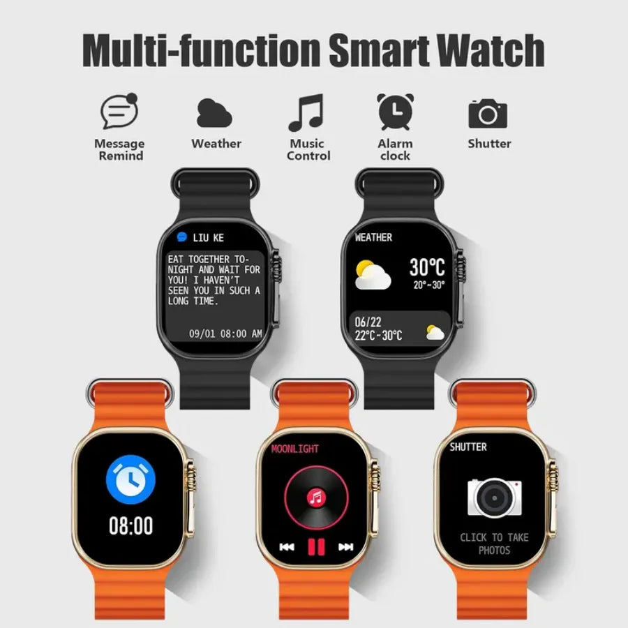 Smart Watch for Men Women, 2026 New Smartwatch (Answer/Make Call), IP67 Waterproof, 2.02" HD Fitness Watch with 100+ Sport Modes, Fitness Tracker Watch with Calls/Messages/Notifications, 7 Watch Bands
