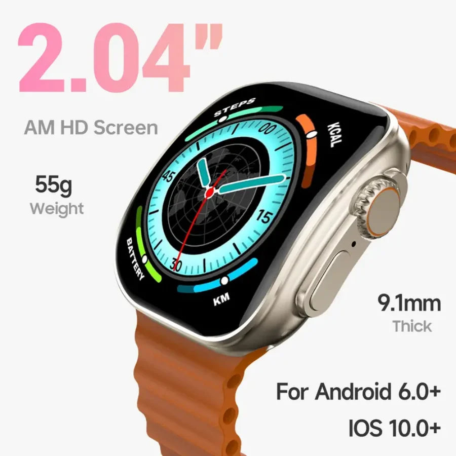 Smart Watch for Men Women, 2026 New Smartwatch (Answer/Make Call), IP67 Waterproof, 2.02" HD Fitness Watch with 100+ Sport Modes, Fitness Tracker Watch with Calls/Messages/Notifications, 7 Watch Bands
