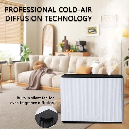 1000ML Fragrance Diffuser WIFI Bluetooth Smart Scent Air Machine For Home Hotel HVAC Aroma Diffuser Cover 4000m³