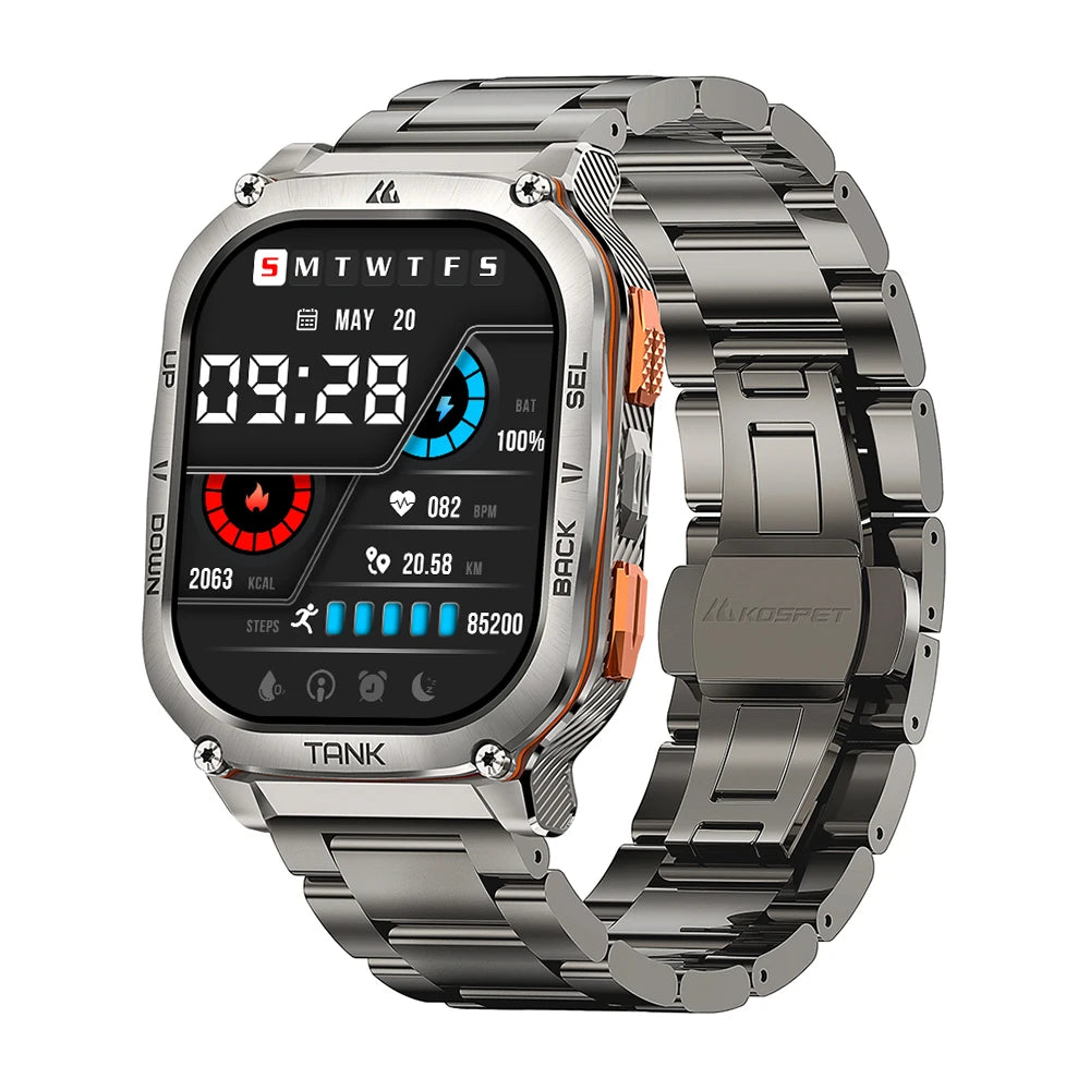 2025 M3 Ultra GPS Smartwatch For Men Waterproof 5ATM AMOLED AOD 480mAh Digital Bluetooth Call Men's Watches