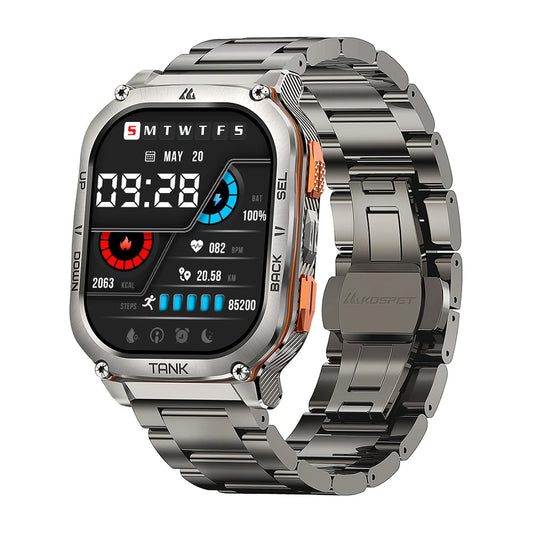 2025 M3 Ultra GPS Smartwatch For Men Waterproof 5ATM AMOLED AOD 480mAh Digital Bluetooth Call Men's Watches
