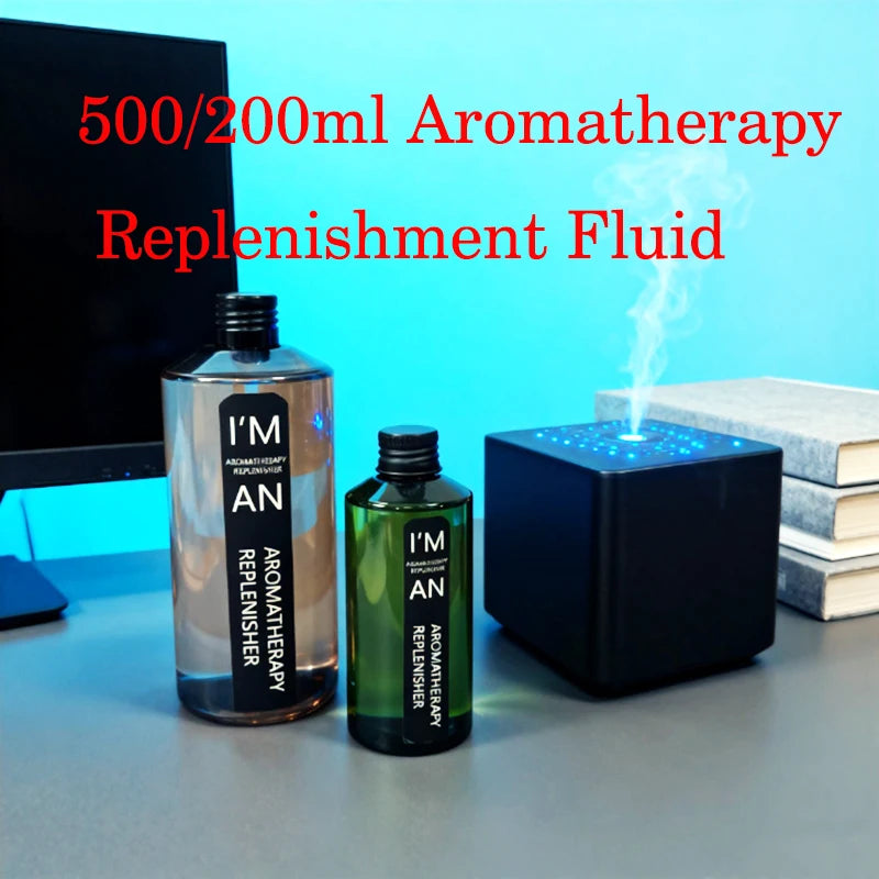 500/200ML Fragrance Oil Fireless Aromatherap Replenisher Fluid for Home Hotel Diffuser Essential Oil