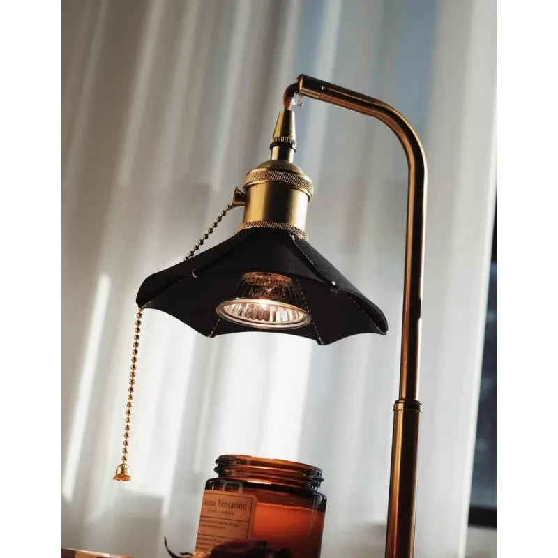 Aromatherapy Melting Wax Lamp Ins Fragrance Expanding Gift Table Lamp Smokeless Temperature Regulating American Retro Night Lamp
