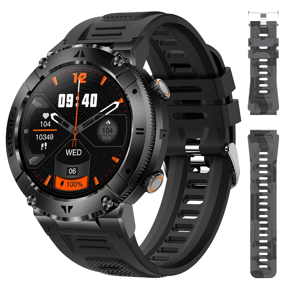 Smart Watch Men TFT Display Bluetooth Call Blood Pressure Sport Fitness Health Monitor Custom Dial Waterproof Smartwatch