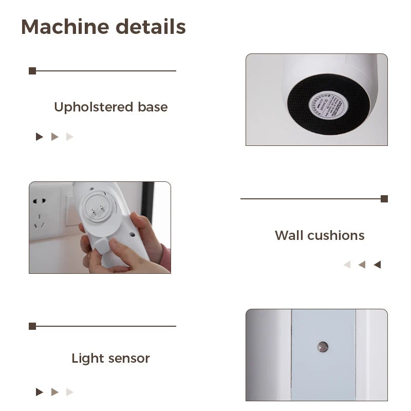300m³ Wall Plug Aroma Diffuser Machine Smart Essential Oil Diffuser for Home Essential Oil Air Freshener Home Appliance