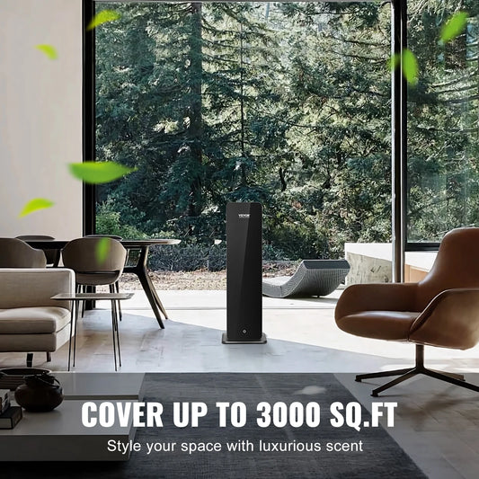 Bluetooth Smart Cold Scent Air Diffuser 3000sq.ft Floor Standing Aromatherapy Machine for Large Room Office Hotel
