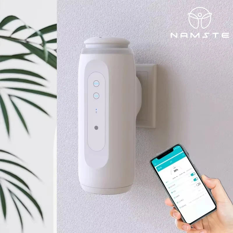 300m³ Wall Plug Aroma Diffuser Machine Smart Essential Oil Diffuser for Home Essential Oil Air Freshener Home Appliance