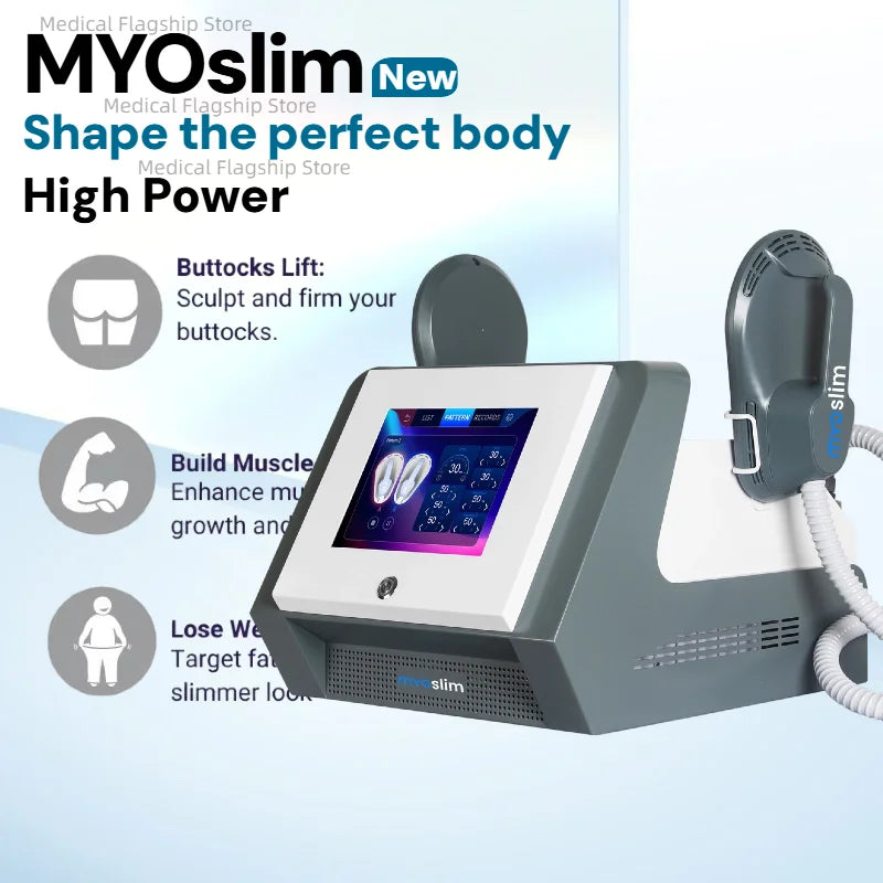 Fat Reduction Muscle Training Device Salon Body Sculpting Designed Body Treatment Thighs Buttocks