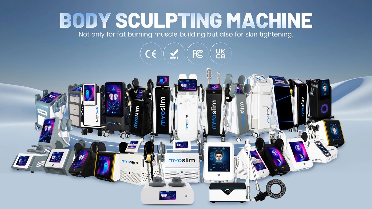 Fat Reduction Muscle Training Device Salon Body Sculpting Designed Body Treatment Thighs Buttocks
