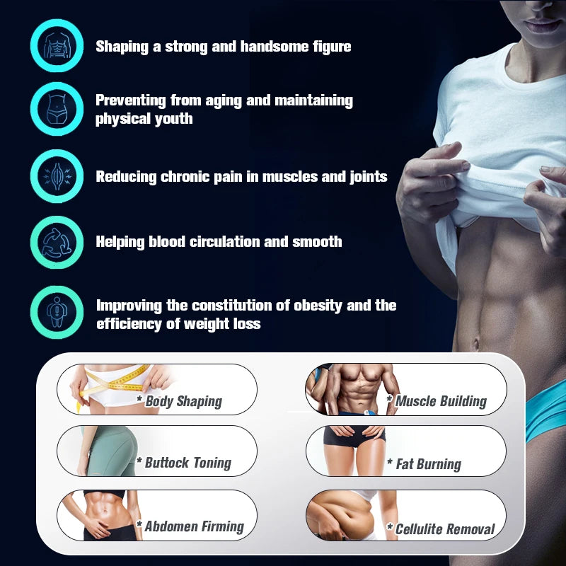 Fat Reduction Muscle Training Device Salon Body Sculpting Designed Body Treatment Thighs Buttocks