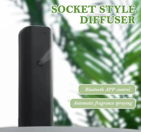 Plug in Wall Fragrance Diffuser Waterless Smart Flavoring Diffuser Essential Oils Home Room Fragrance Scent Air Machine