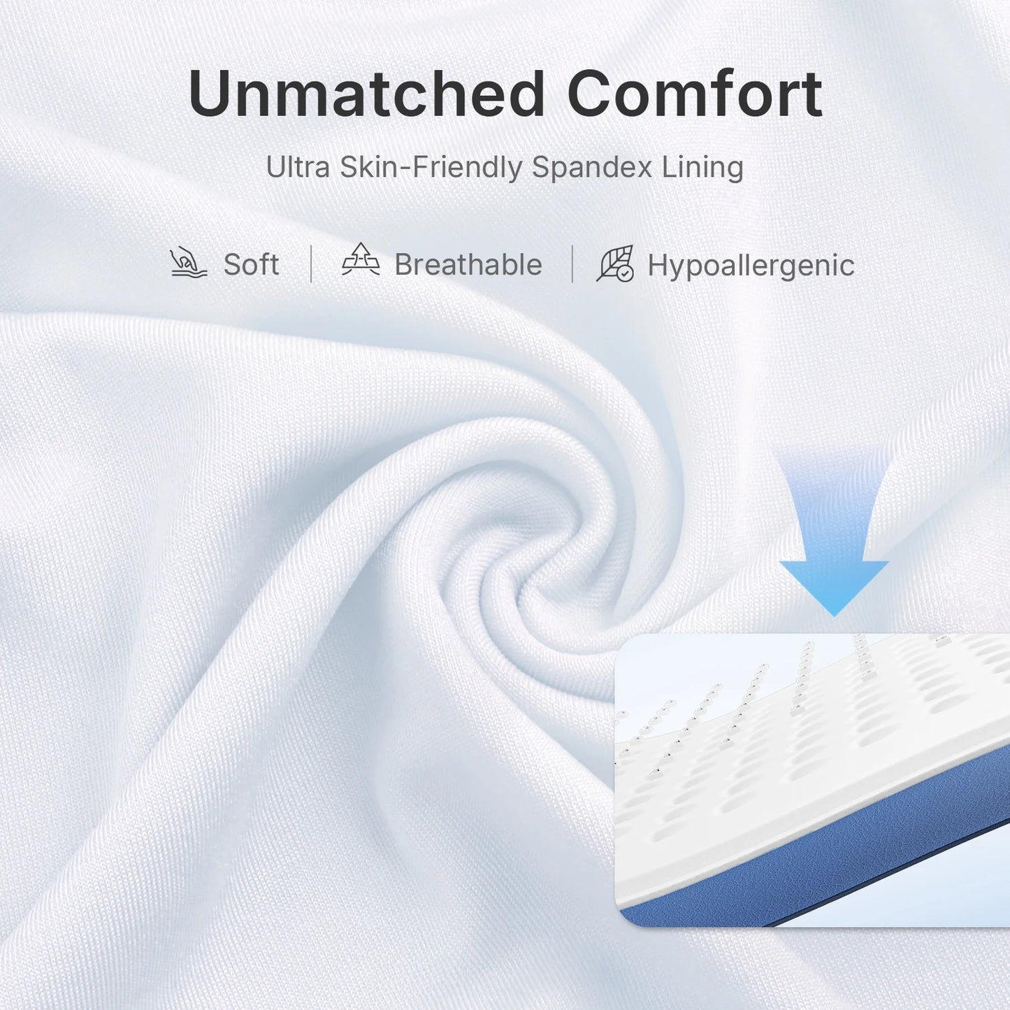 L6 LED Light Mask 720pcs 630nm Red Light & 850nm NIR Light Skin-friendly Fabric Body Care Machine