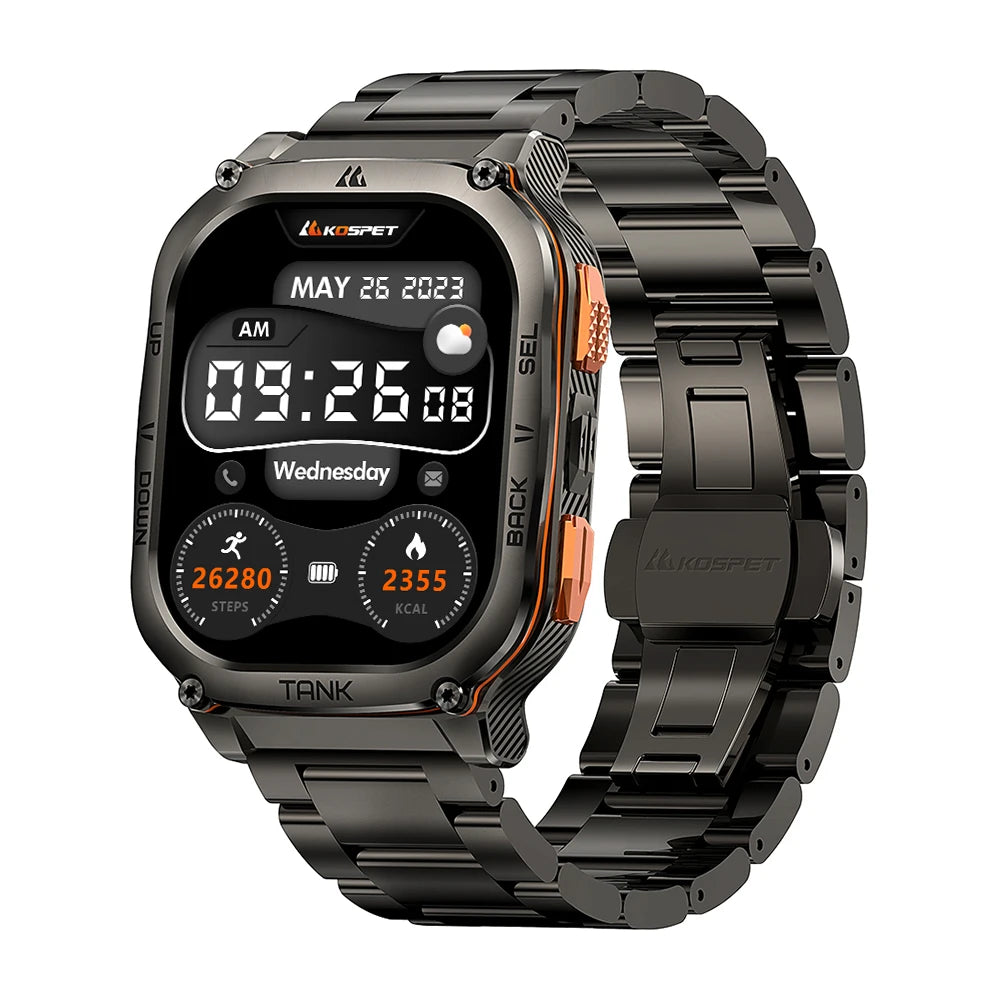 2025 M3 Ultra GPS Smartwatch For Men Waterproof 5ATM AMOLED AOD 480mAh Digital Bluetooth Call Men's Watches