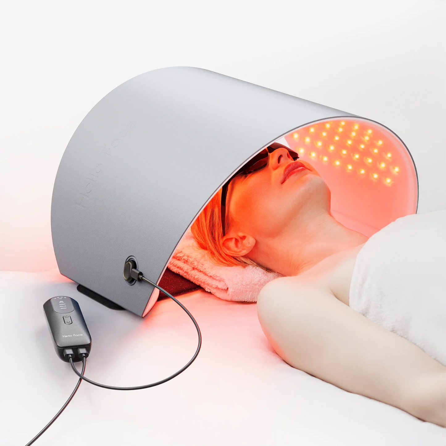 L6 LED Light Mask 720pcs 630nm Red Light & 850nm NIR Light Skin-friendly Fabric Body Care Machine