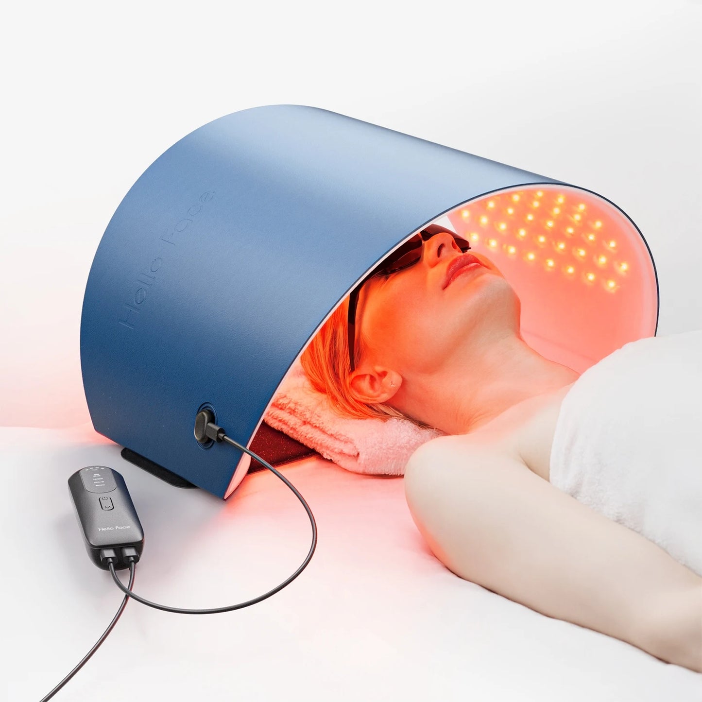 L6 LED Light Mask 720pcs 630nm Red Light & 850nm NIR Light Skin-friendly Fabric Body Care Machine